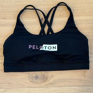 Lululemon x Peloton Black Energy Bra